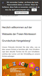 Mobile Screenshot of montessori-grundschule-hangelsberg.de